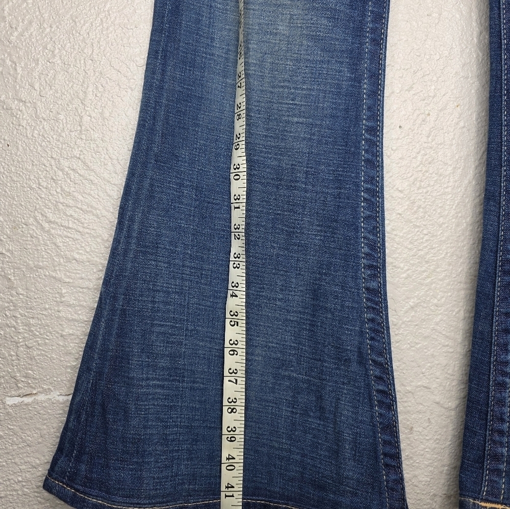 True Religion 2000s Y2k Flared Bell Bottom Women's Denim Jeans Size 28 30427 - Picture 16 of 16